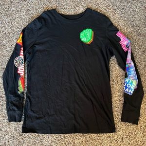Jordan long sleeve graphic tee size L